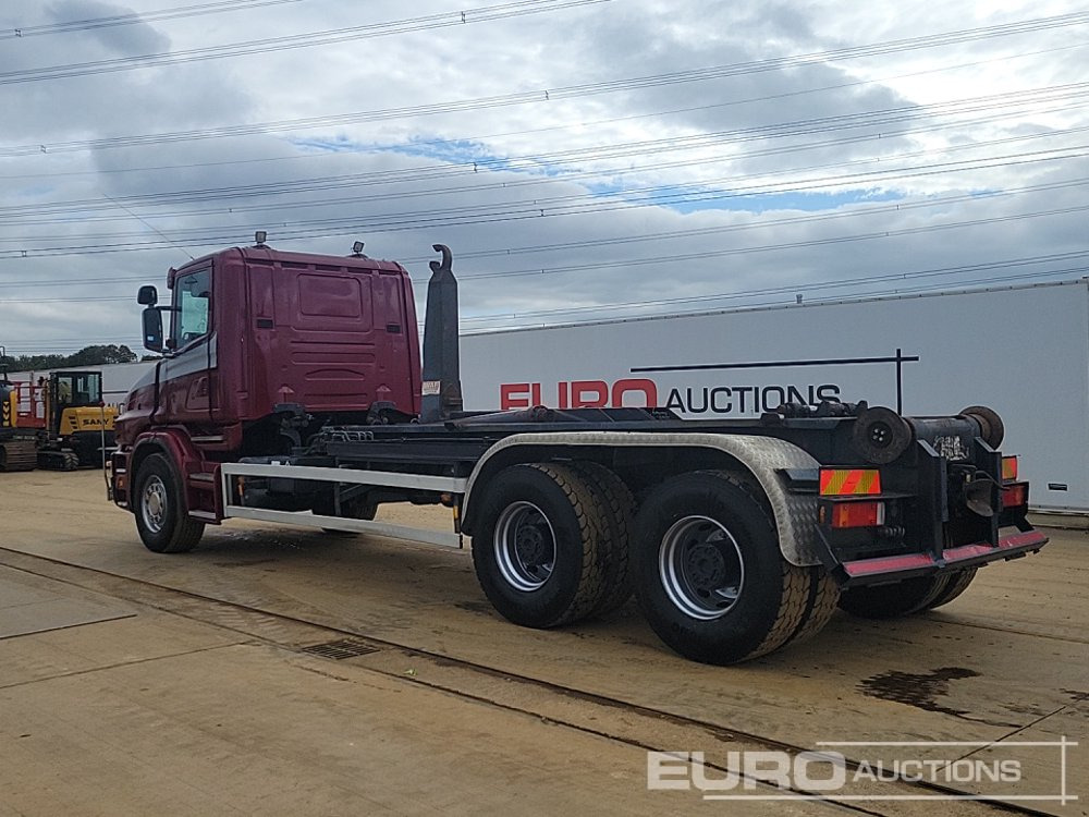 Scania 124G-400 - Hákový nosič kontajnerov: obrázok 3 Scania 124G-400 - Hákový nosič kontajnerov: obrázok 3