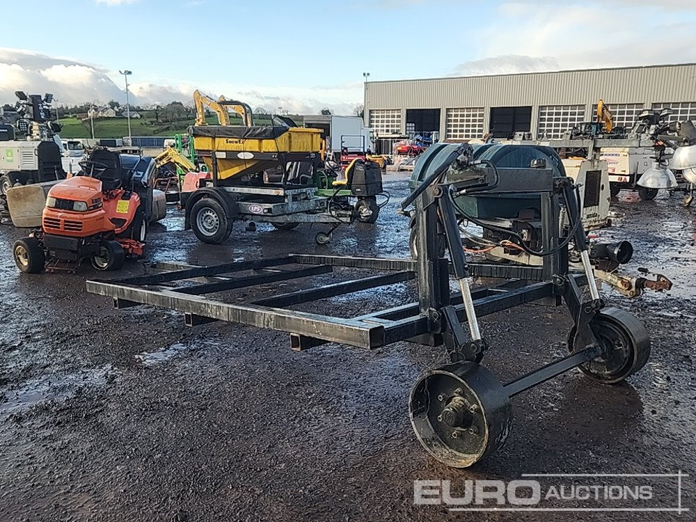 Single Axle Hydraulic Lift Material Trailer - Poľnohospodársky príves: obrázok 2 Single Axle Hydraulic Lift Material Trailer - Poľnohospodársky príves: obrázok 2