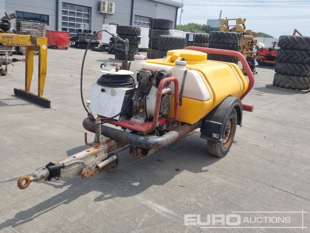 Single Axle Plastic Water Bowser, Yanmar Pressure Washer - Vysokotlakový čistič: obrázok 1 Single Axle Plastic Water Bowser, Yanmar Pressure Washer - Vysokotlakový čistič: obrázok 1