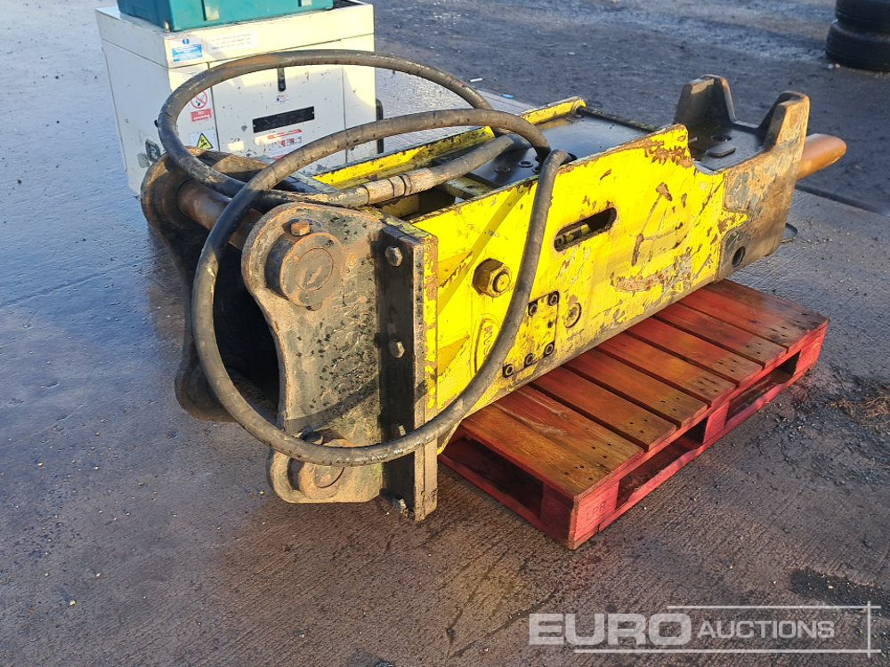 Soosan Hydraulic Breaker 80mm Pin to suit 20 Ton Excavator - Hydraulické kladivo: obrázok 3 Soosan Hydraulic Breaker 80mm Pin to suit 20 Ton Excavator - Hydraulické kladivo: obrázok 3
