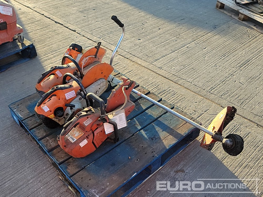 Stihl FS310 Petrol Strimmer, Stihl TS410 Petrol Quick Cut Saw (2 of), Hilti DSH600-X Petrol Quick Cut Saw - Stavebné zariadenia: obrázok 5 Stihl FS310 Petrol Strimmer, Stihl TS410 Petrol Quick Cut Saw (2 of), Hilti DSH600-X Petrol Quick Cut Saw - Stavebné zariadenia: obrázok 5