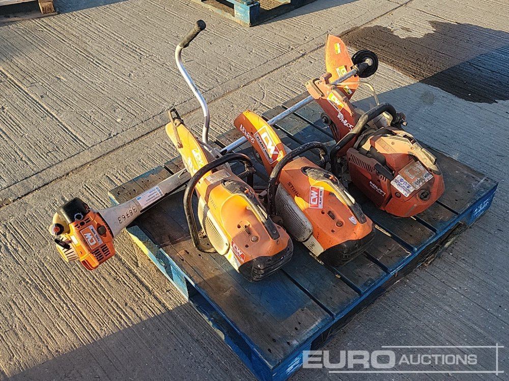Stihl FS310 Petrol Strimmer, Stihl TS410 Petrol Quick Cut Saw (2 of), Hilti DSH600-X Petrol Quick Cut Saw - Stavebné zariadenia: obrázok 3 Stihl FS310 Petrol Strimmer, Stihl TS410 Petrol Quick Cut Saw (2 of), Hilti DSH600-X Petrol Quick Cut Saw - Stavebné zariadenia: obrázok 3