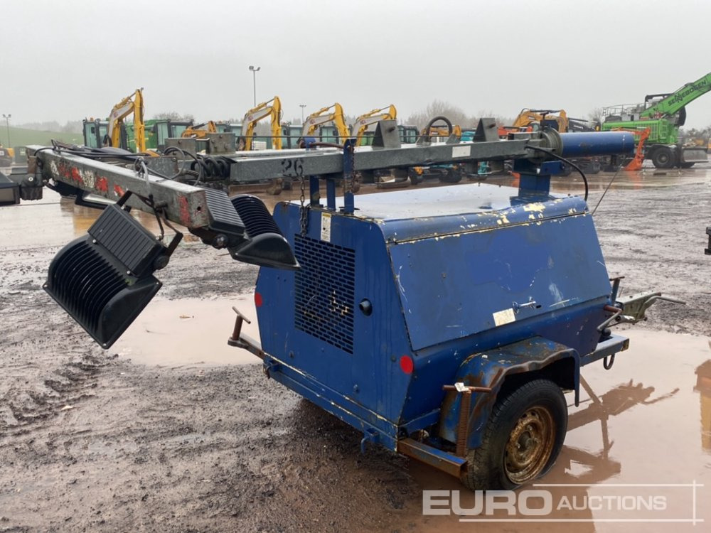 Terex Amida Single Axle LED Lighting Tower, Kubota Engine - Osvetľovacia veža: obrázok 5 Terex Amida Single Axle LED Lighting Tower, Kubota Engine - Osvetľovacia veža: obrázok 5