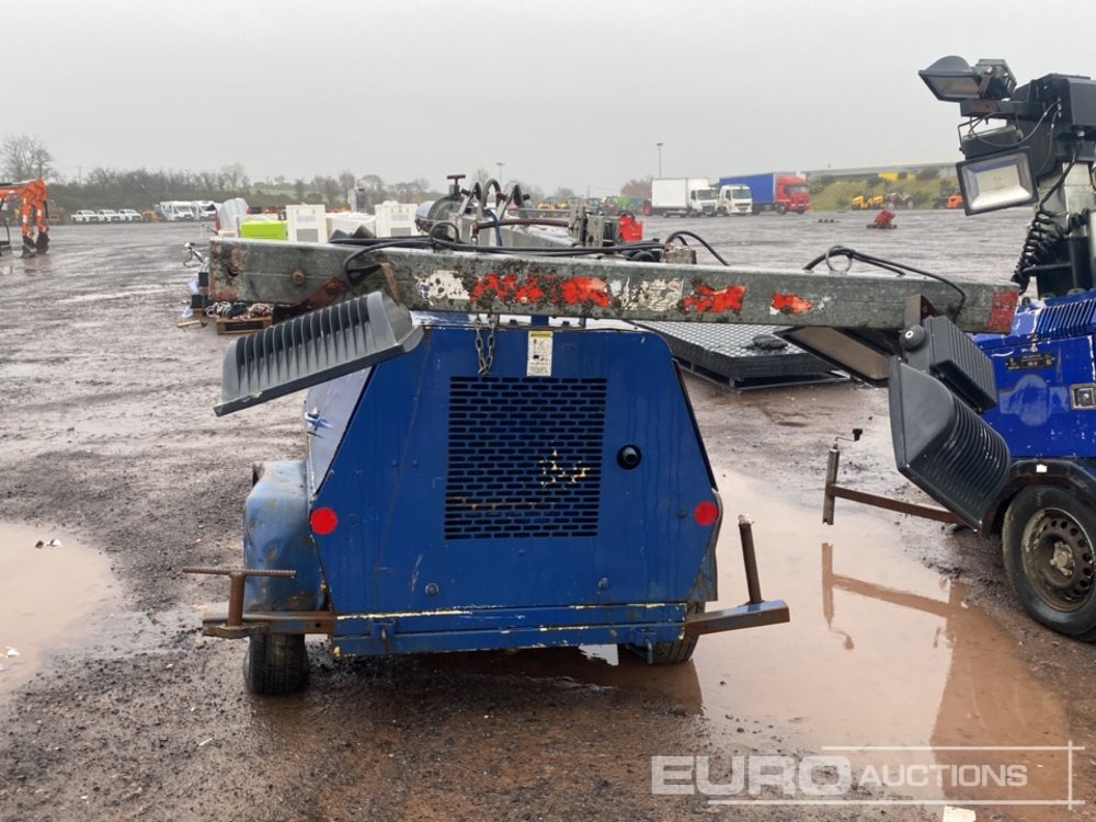 Terex Amida Single Axle LED Lighting Tower, Kubota Engine - Osvetľovacia veža: obrázok 4 Terex Amida Single Axle LED Lighting Tower, Kubota Engine - Osvetľovacia veža: obrázok 4