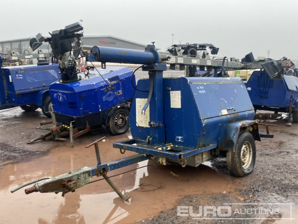 Terex Amida Single Axle LED Lighting Tower, Kubota Engine - Osvetľovacia veža: obrázok 1 Terex Amida Single Axle LED Lighting Tower, Kubota Engine - Osvetľovacia veža: obrázok 1