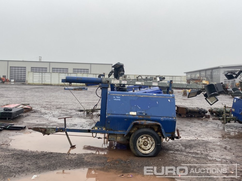 Terex Amida Single Axle LED Lighting Tower, Kubota Engine - Osvetľovacia veža: obrázok 2 Terex Amida Single Axle LED Lighting Tower, Kubota Engine - Osvetľovacia veža: obrázok 2