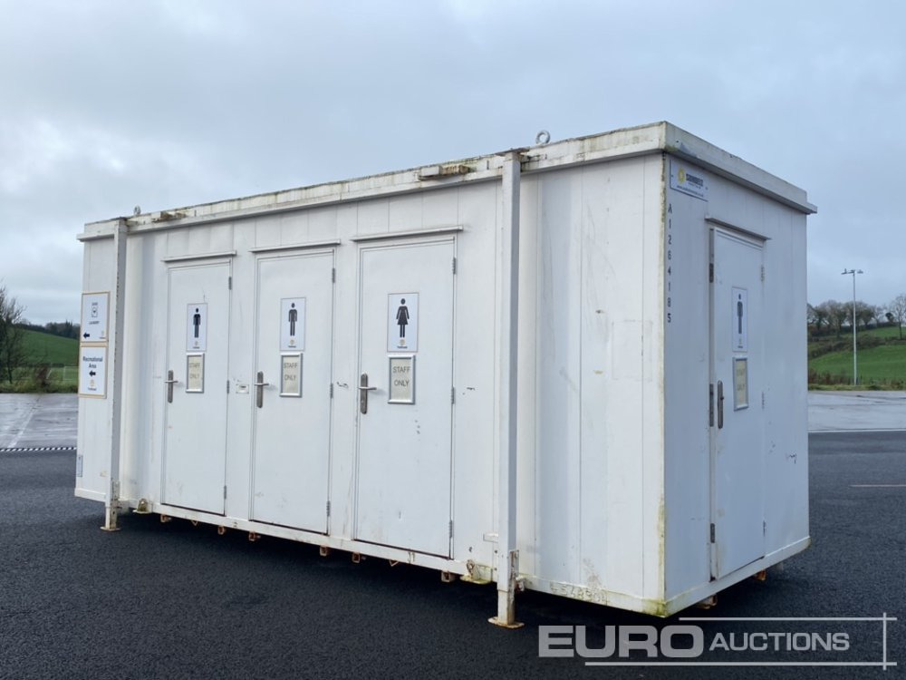 Thurston 20' x 9' Toilet Block (No Keys) (Cannot Be Reconsigned) - Lodny kontajner: obrázok 3 Thurston 20' x 9' Toilet Block (No Keys) (Cannot Be Reconsigned) - Lodny kontajner: obrázok 3
