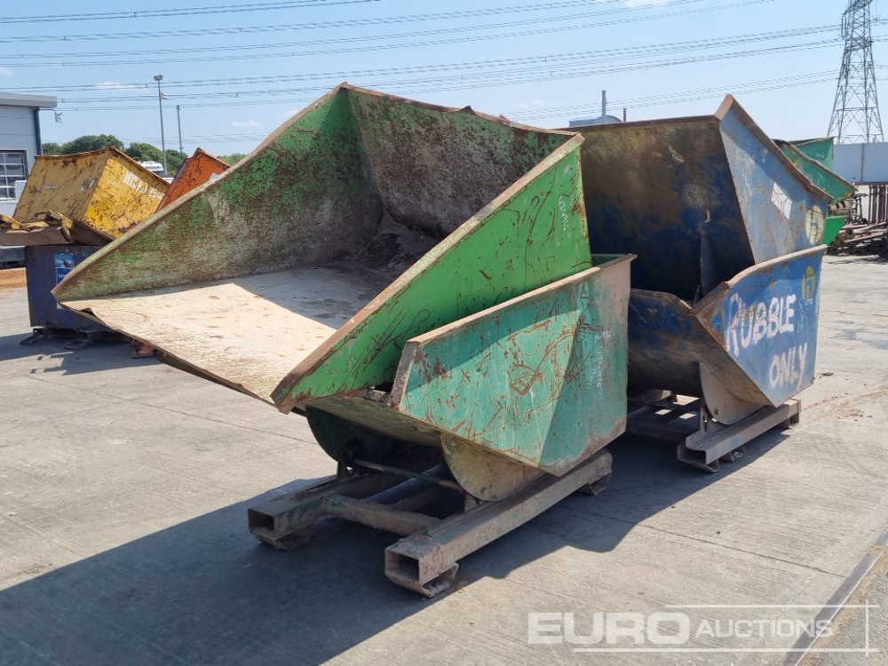 Tipping Skip to suit Forklift (4 of) - Výklopný kontajner: obrázok 1 Tipping Skip to suit Forklift (4 of) - Výklopný kontajner: obrázok 1