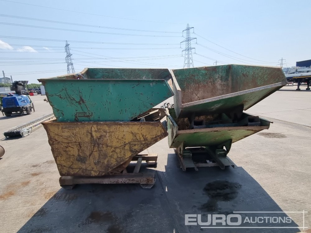 Tipping Skip to suit Forklift (4 of) - Výklopný kontajner: obrázok 4 Tipping Skip to suit Forklift (4 of) - Výklopný kontajner: obrázok 4