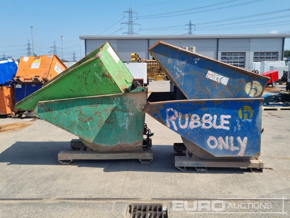 Tipping Skip to suit Forklift (4 of) - Výklopný kontajner: obrázok 2 Tipping Skip to suit Forklift (4 of) - Výklopný kontajner: obrázok 2