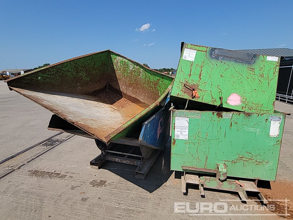 Tipping Skip to suit Forklift (4 of) - Výklopný kontajner: obrázok 4 Tipping Skip to suit Forklift (4 of) - Výklopný kontajner: obrázok 4