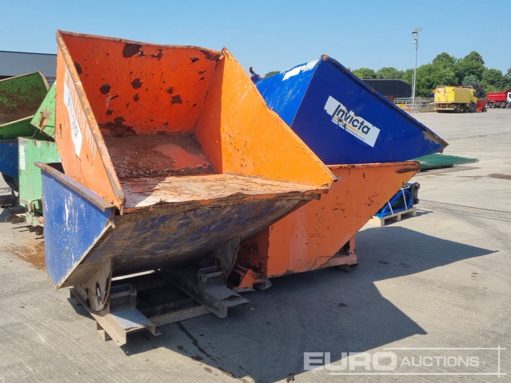 Tipping Skip to suit Forklift (4 of) - Výklopný kontajner: obrázok 1 Tipping Skip to suit Forklift (4 of) - Výklopný kontajner: obrázok 1