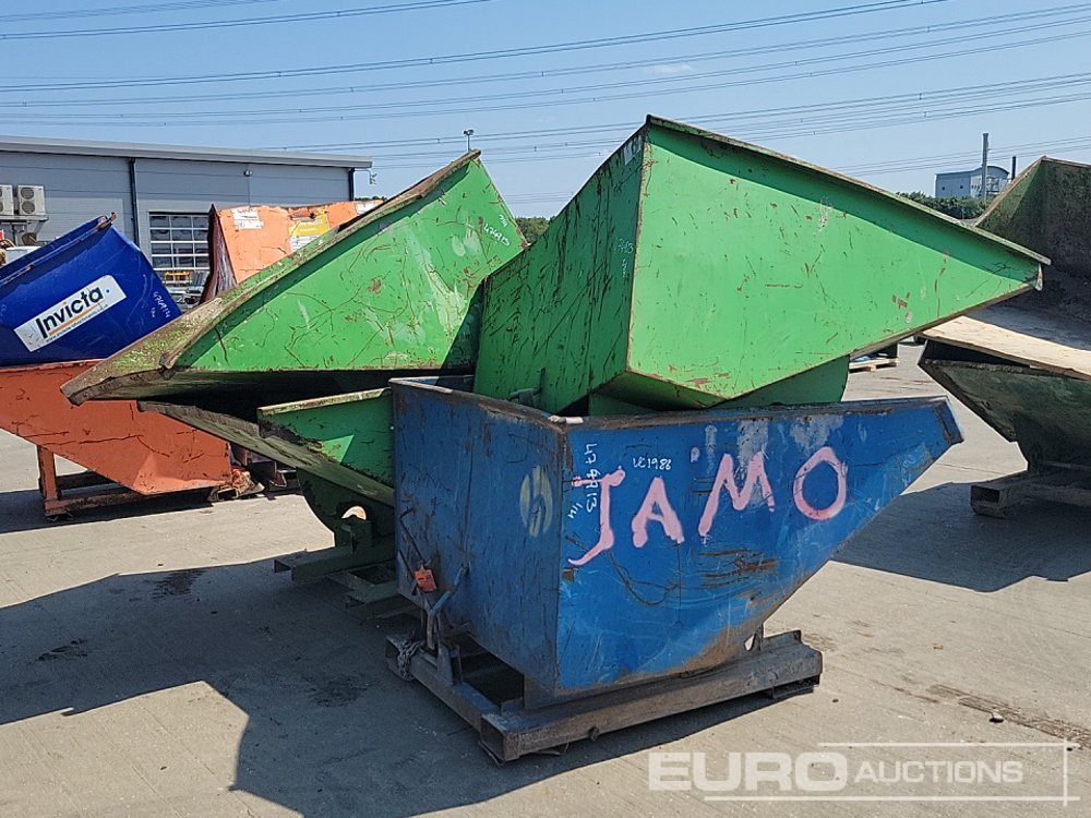 Tipping Skip to suit Forklift (4 of) - Výklopný kontajner: obrázok 1 Tipping Skip to suit Forklift (4 of) - Výklopný kontajner: obrázok 1