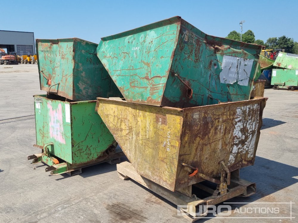 Tipping Skip to suit Forklift (4 of) - Výklopný kontajner: obrázok 1 Tipping Skip to suit Forklift (4 of) - Výklopný kontajner: obrázok 1