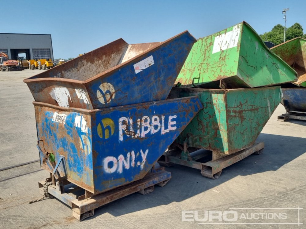 Tipping Skip to suit Forklift (4 of) - Výklopný kontajner: obrázok 5 Tipping Skip to suit Forklift (4 of) - Výklopný kontajner: obrázok 5