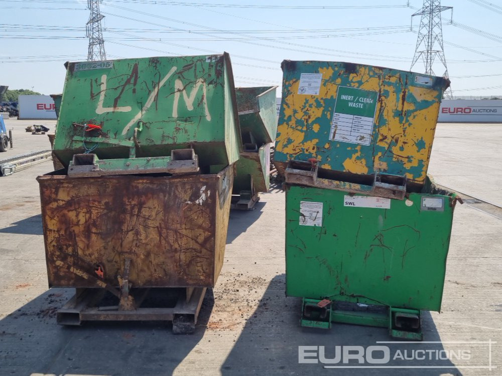 Tipping Skip to suit Forklift (4 of) - Výklopný kontajner: obrázok 4 Tipping Skip to suit Forklift (4 of) - Výklopný kontajner: obrázok 4