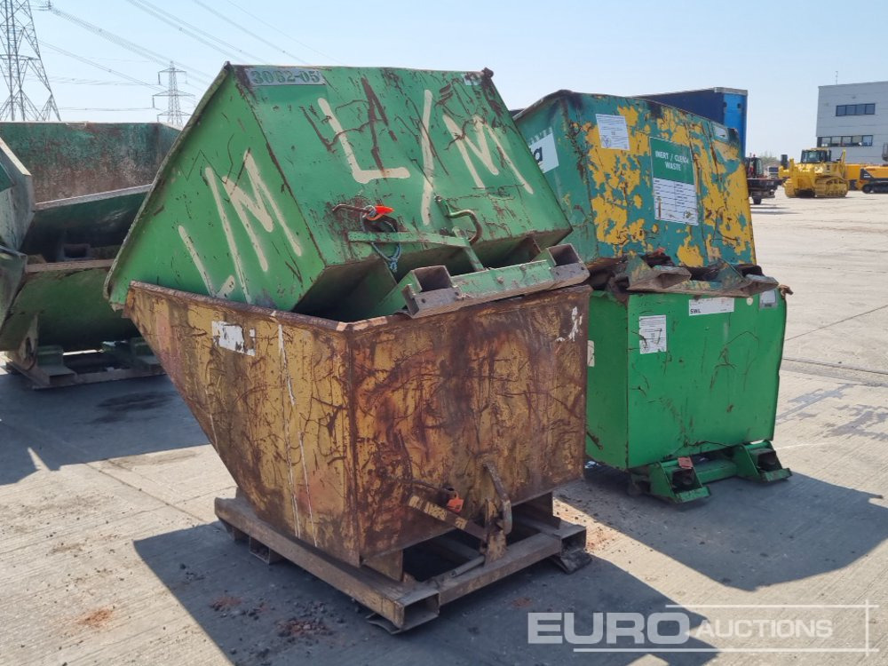 Tipping Skip to suit Forklift (4 of) - Výklopný kontajner: obrázok 3 Tipping Skip to suit Forklift (4 of) - Výklopný kontajner: obrázok 3