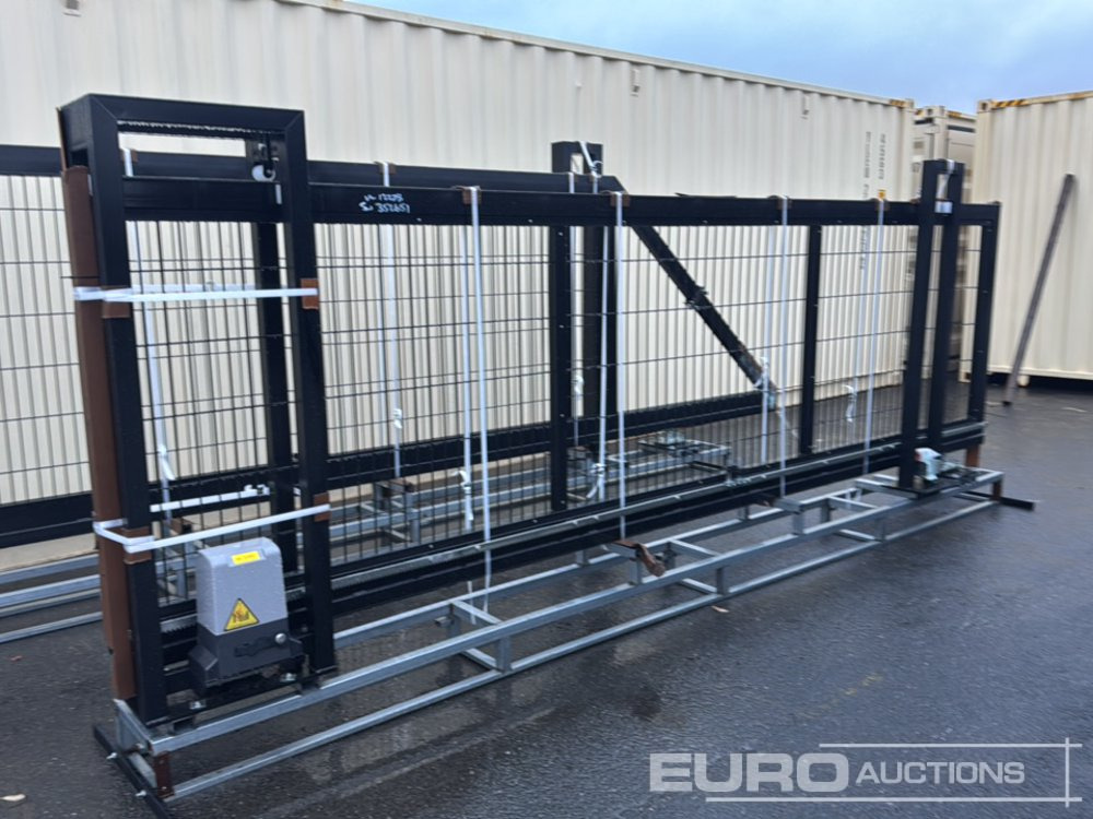 Unused 14’ Cantilever Mesh Gate, Automation System, 5 Key Fobs, 2 Security Sensors - Stavebné zariadenia: obrázok 2 Unused 14’ Cantilever Mesh Gate, Automation System, 5 Key Fobs, 2 Security Sensors - Stavebné zariadenia: obrázok 2