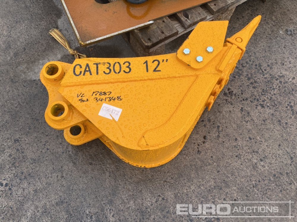 Unused 2025 12" Digging Bucket to suit Mini Excavator - Lyžica: obrázok 2 Unused 2025 12" Digging Bucket to suit Mini Excavator - Lyžica: obrázok 2