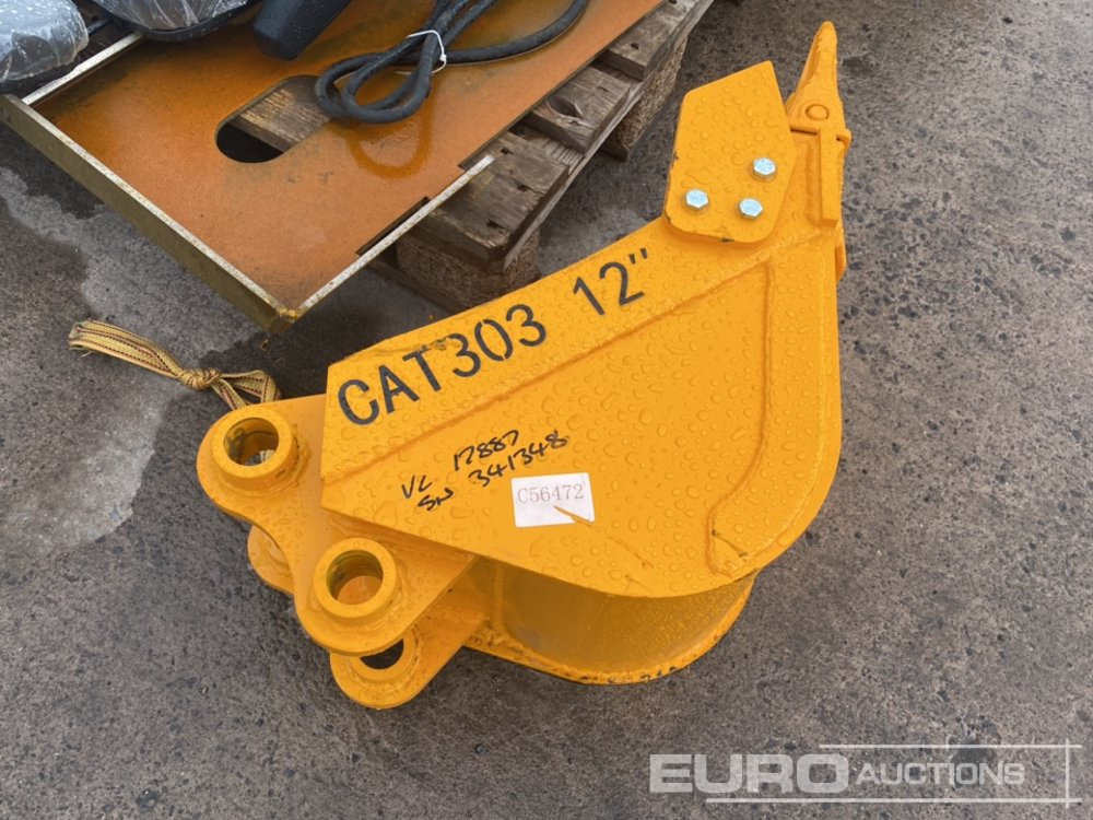 Unused 2025 12" Digging Bucket to suit Mini Excavator - Lyžica: obrázok 1 Unused 2025 12" Digging Bucket to suit Mini Excavator - Lyžica: obrázok 1