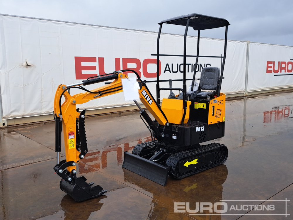 Unused 2025 Miva VA13 - Mini rýpadlo: obrázok 1 Unused 2025 Miva VA13 - Mini rýpadlo: obrázok 1