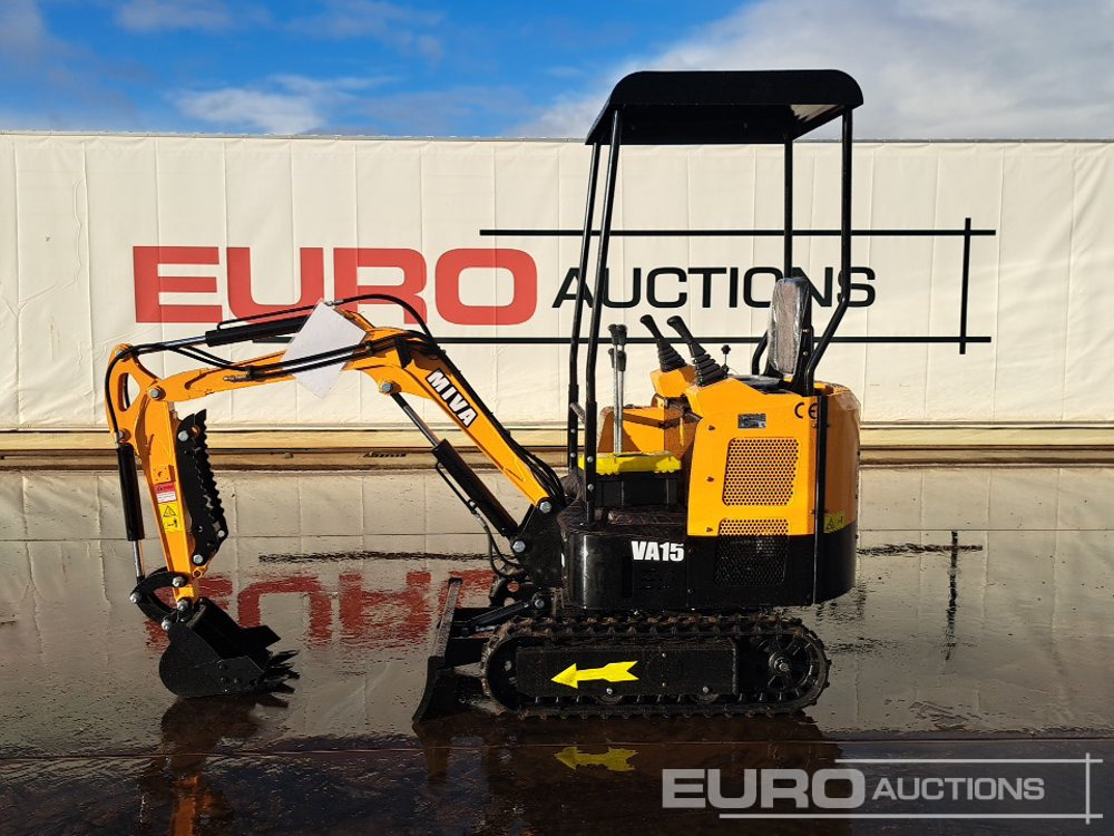 Unused 2025 Miva VA15 - Mini rýpadlo: obrázok 2 Unused 2025 Miva VA15 - Mini rýpadlo: obrázok 2