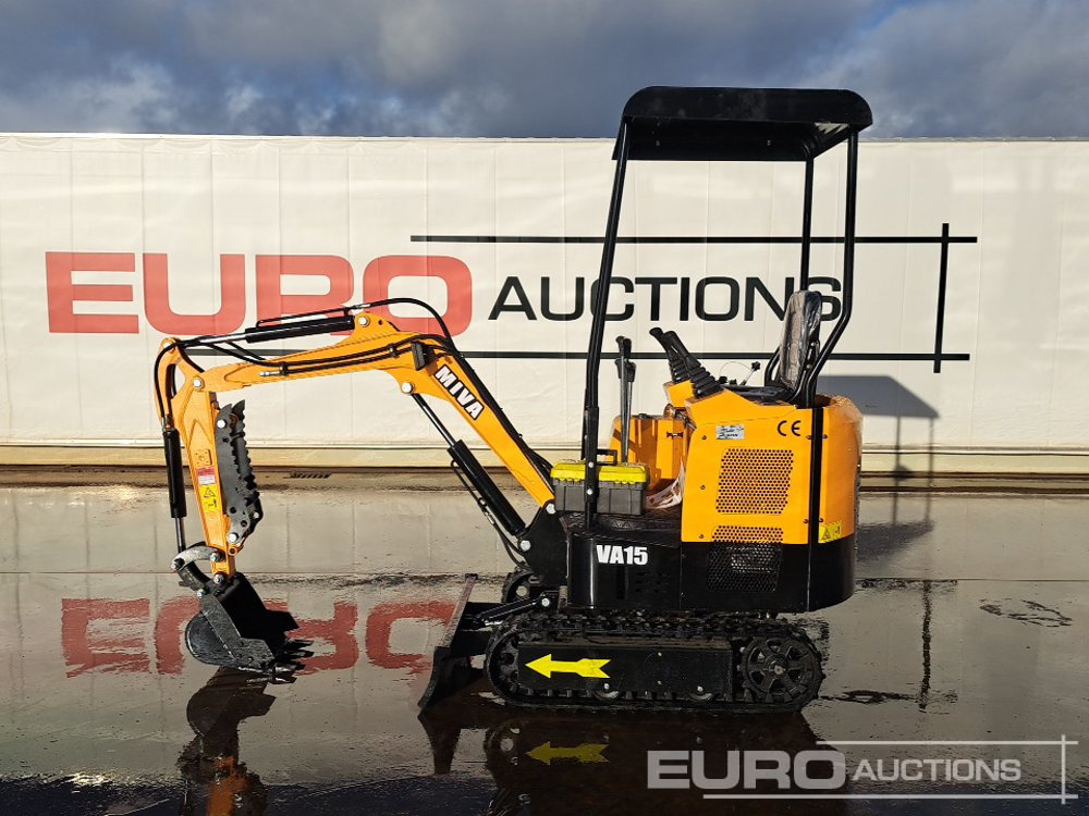 Unused 2025 Miva VA15 - Mini rýpadlo: obrázok 2 Unused 2025 Miva VA15 - Mini rýpadlo: obrázok 2