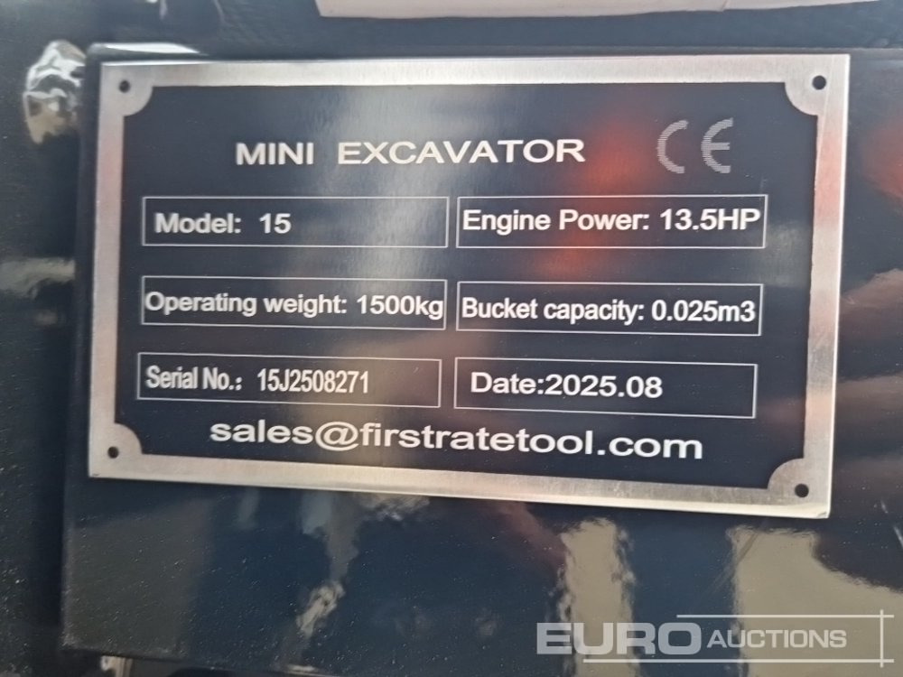 Mini rýpadlo Unused 2025 Miva VA15: obrázok 41 Mini rýpadlo Unused 2025 Miva VA15: obrázok 41