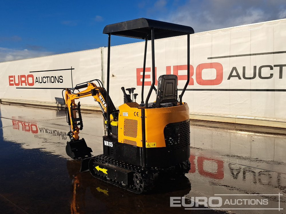 Unused 2025 Miva VA15 - Mini rýpadlo: obrázok 3 Unused 2025 Miva VA15 - Mini rýpadlo: obrázok 3