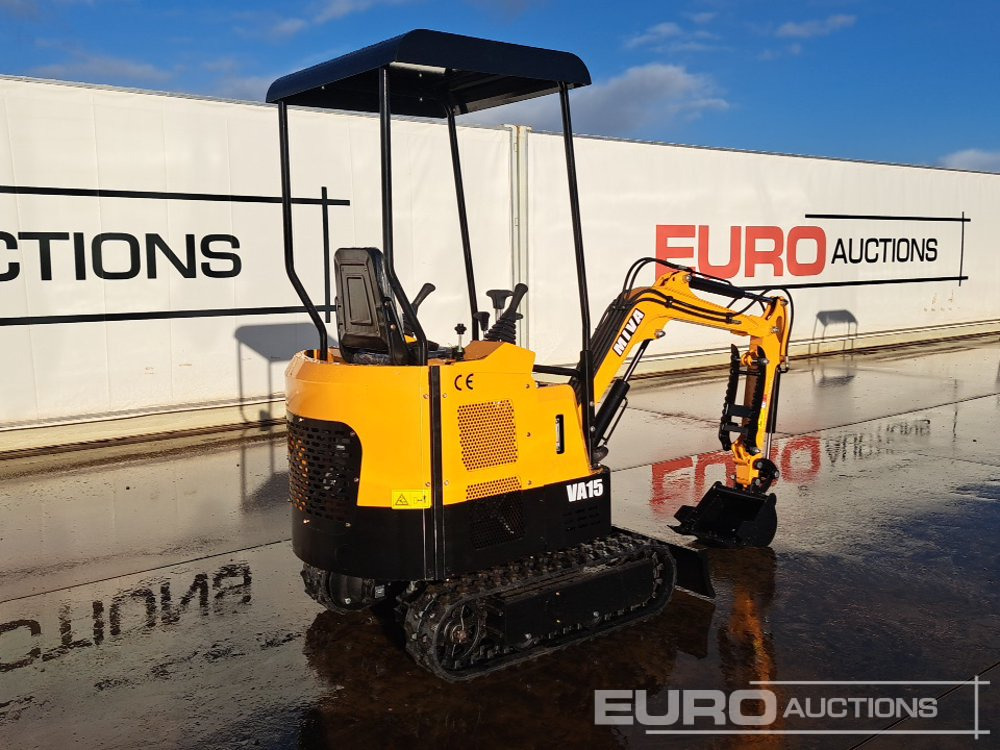 Unused 2025 Miva VA15 - Mini rýpadlo: obrázok 5 Unused 2025 Miva VA15 - Mini rýpadlo: obrázok 5