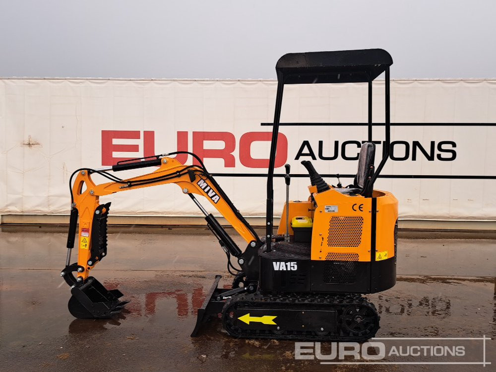 Unused 2025 Miva VA15 - Mini rýpadlo: obrázok 2 Unused 2025 Miva VA15 - Mini rýpadlo: obrázok 2