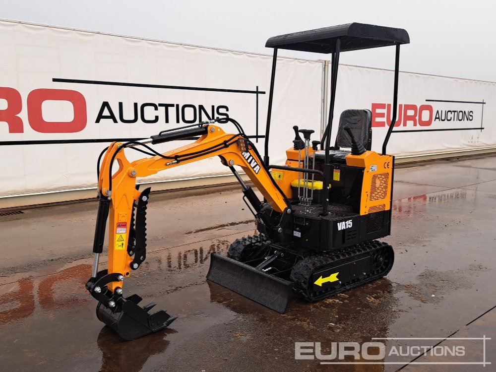 Unused 2025 Miva VA15 - Mini rýpadlo: obrázok 1 Unused 2025 Miva VA15 - Mini rýpadlo: obrázok 1