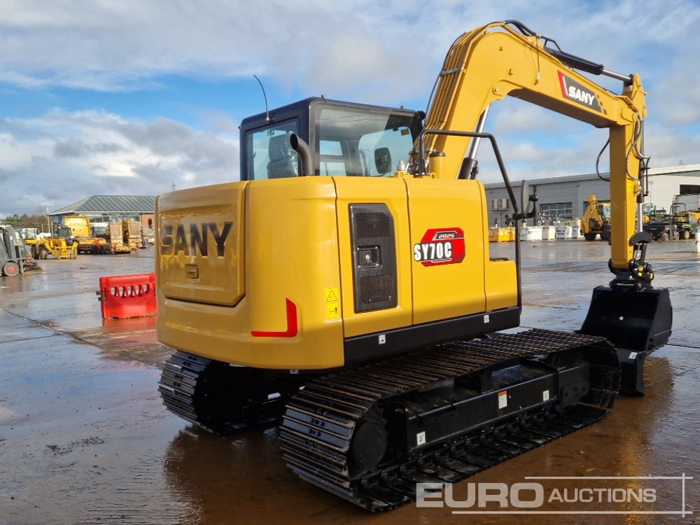 Unused 2025 Sany SY70C - Mini rýpadlo: obrázok 5 Unused 2025 Sany SY70C - Mini rýpadlo: obrázok 5