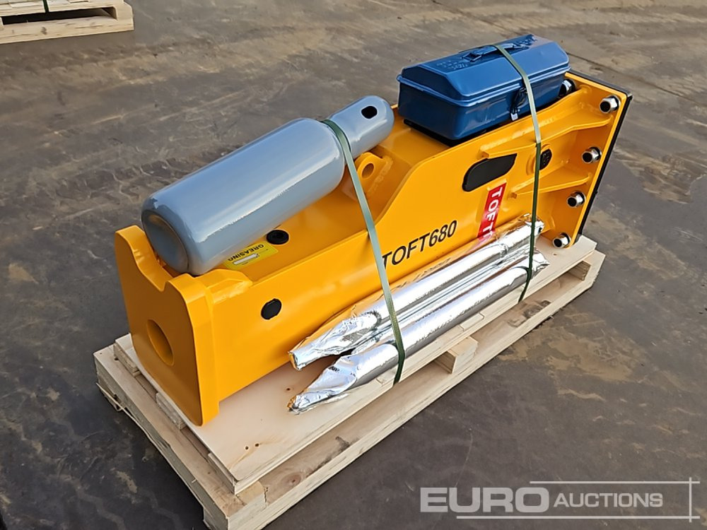 Unused 2025 Toft 680 - Hydraulické kladivo: obrázok 1 Unused 2025 Toft 680 - Hydraulické kladivo: obrázok 1