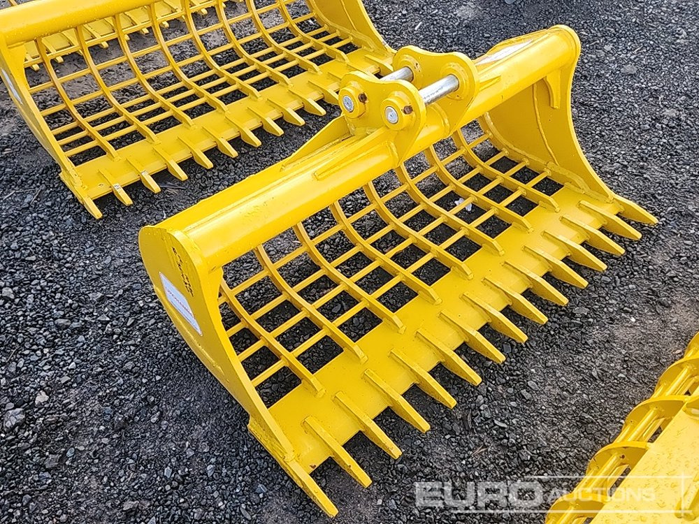 Unused 2025 Urohammer 48" 3T - 5T Rake Riddle Bucket to suit Mini Excavator - Lyžica: obrázok 4 Unused 2025 Urohammer 48" 3T - 5T Rake Riddle Bucket to suit Mini Excavator - Lyžica: obrázok 4