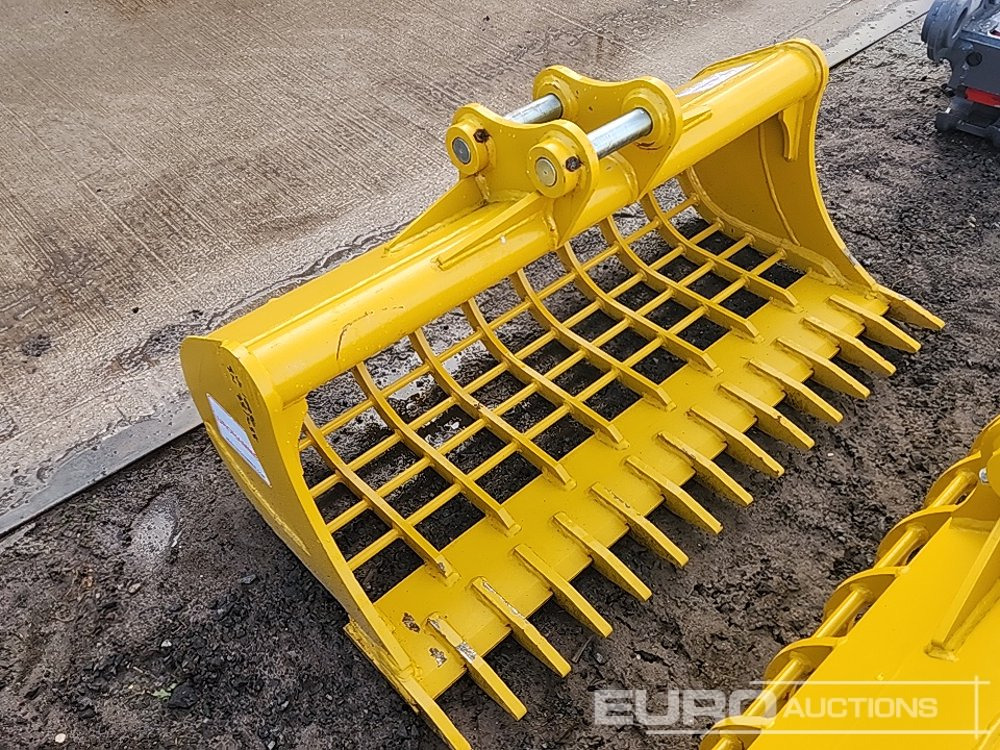 Unused 2025 Urohammer 48" 3T - 5T Rake Riddle Bucket to suit Mini Excavator - Lyžica: obrázok 4 Unused 2025 Urohammer 48" 3T - 5T Rake Riddle Bucket to suit Mini Excavator - Lyžica: obrázok 4