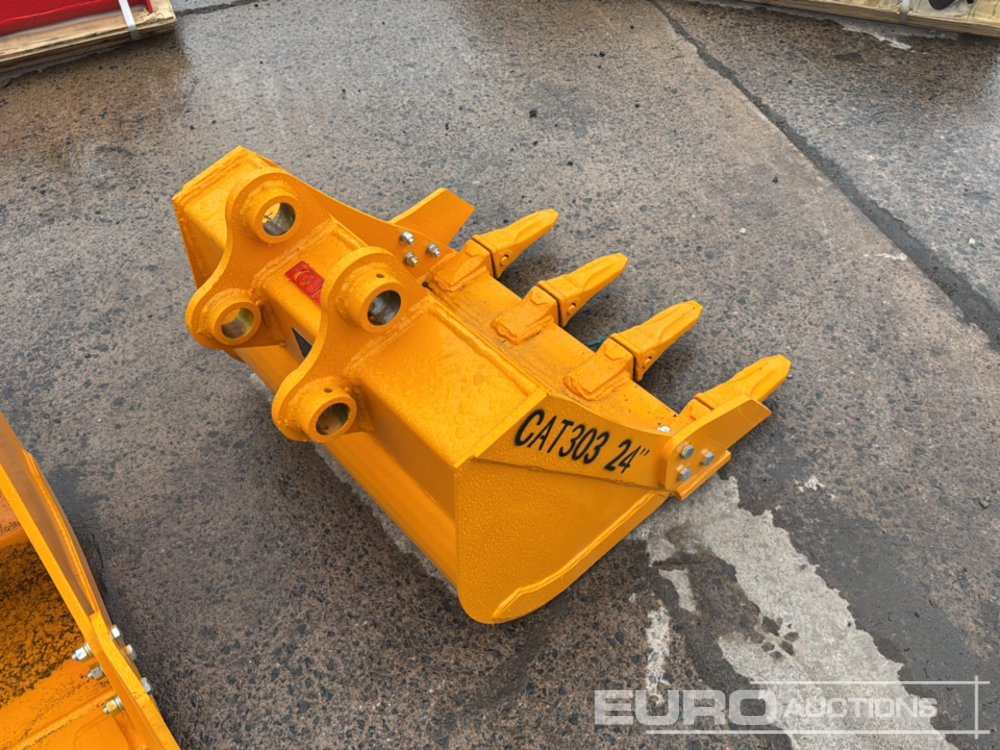 Unused 24" Digging Bucket to suit Mini Excavator - Lyžica: obrázok 4 Unused 24" Digging Bucket to suit Mini Excavator - Lyžica: obrázok 4