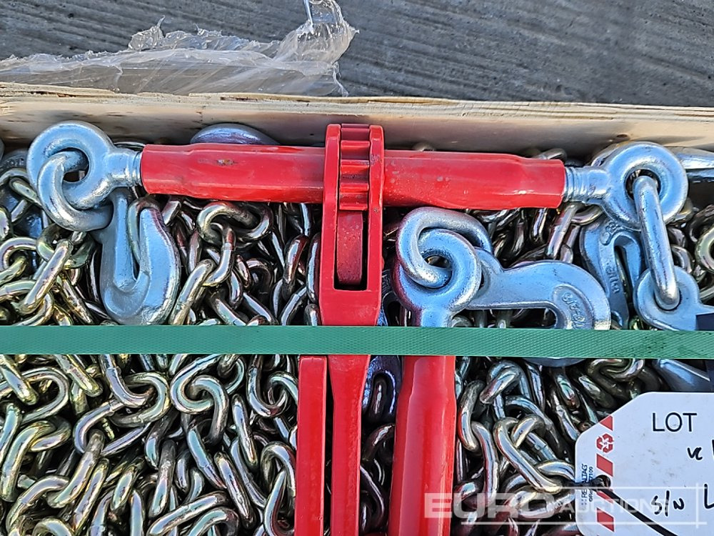 Unused 5400LBS Rachet Binder (5 of), 5/16" 20' G70 Chain (10 of) - Stavebné zariadenia: obrázok 5 Unused 5400LBS Rachet Binder (5 of), 5/16" 20' G70 Chain (10 of) - Stavebné zariadenia: obrázok 5