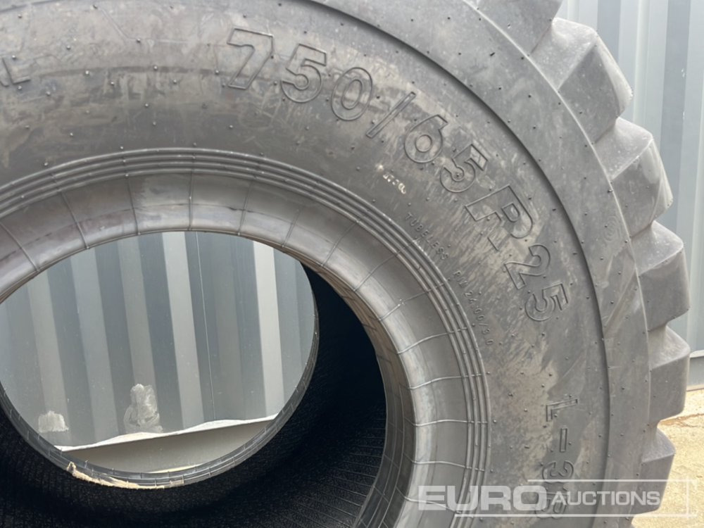 Pneumatika Unused Armour 750/65R25 L-3B Tyre to suit Dumptrucks/Wheeled Loader (2 of): obrázok 8