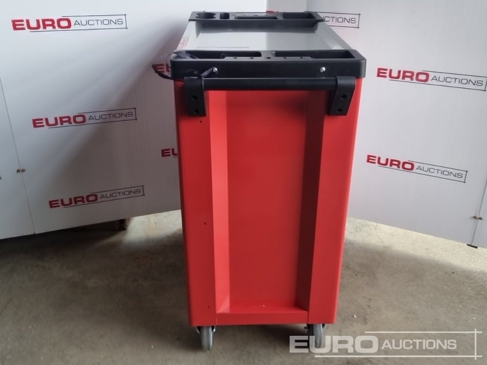 Vybavenie garáže/ Dielne Unused Boss Roller Tool Chest, 7 Drawer, Side Storage Compartment, 258 Piece Tool Set (Red): obrázok 6