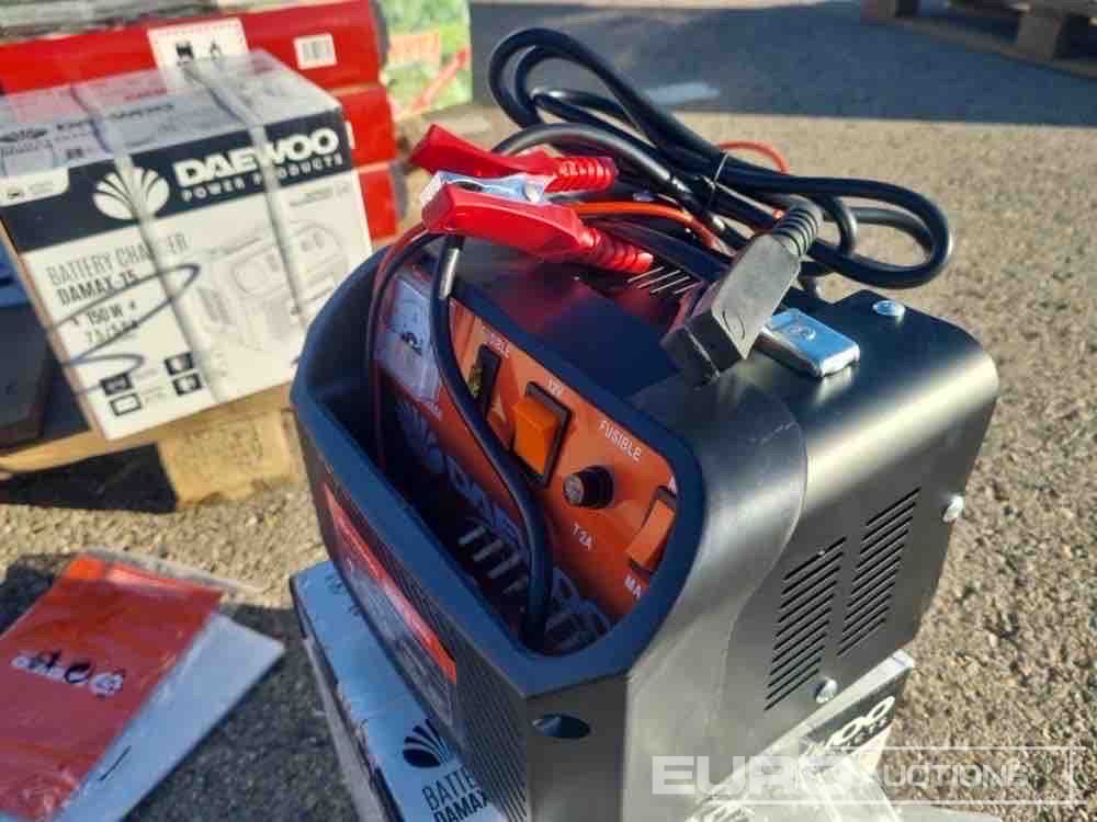 Unused Daewoo DAMAX-15 12/24 Volt Battery Charger (2 Of) - Vybavenie garáže/ Dielne: obrázok 3 Unused Daewoo DAMAX-15 12/24 Volt Battery Charger (2 Of) - Vybavenie garáže/ Dielne: obrázok 3