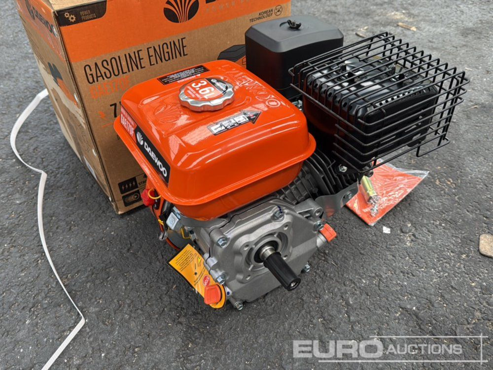 Unused Daewoo GAE170F 7Hp 212cc Petrol Engine - Motor: obrázok 1 Unused Daewoo GAE170F 7Hp 212cc Petrol Engine - Motor: obrázok 1