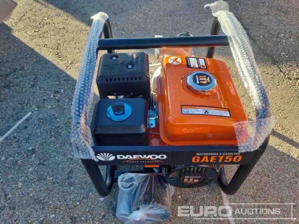 Unused Daewoo GAET50 2" Petrol Water Pump - Čerpadlo na vodu: obrázok 2 Unused Daewoo GAET50 2" Petrol Water Pump - Čerpadlo na vodu: obrázok 2