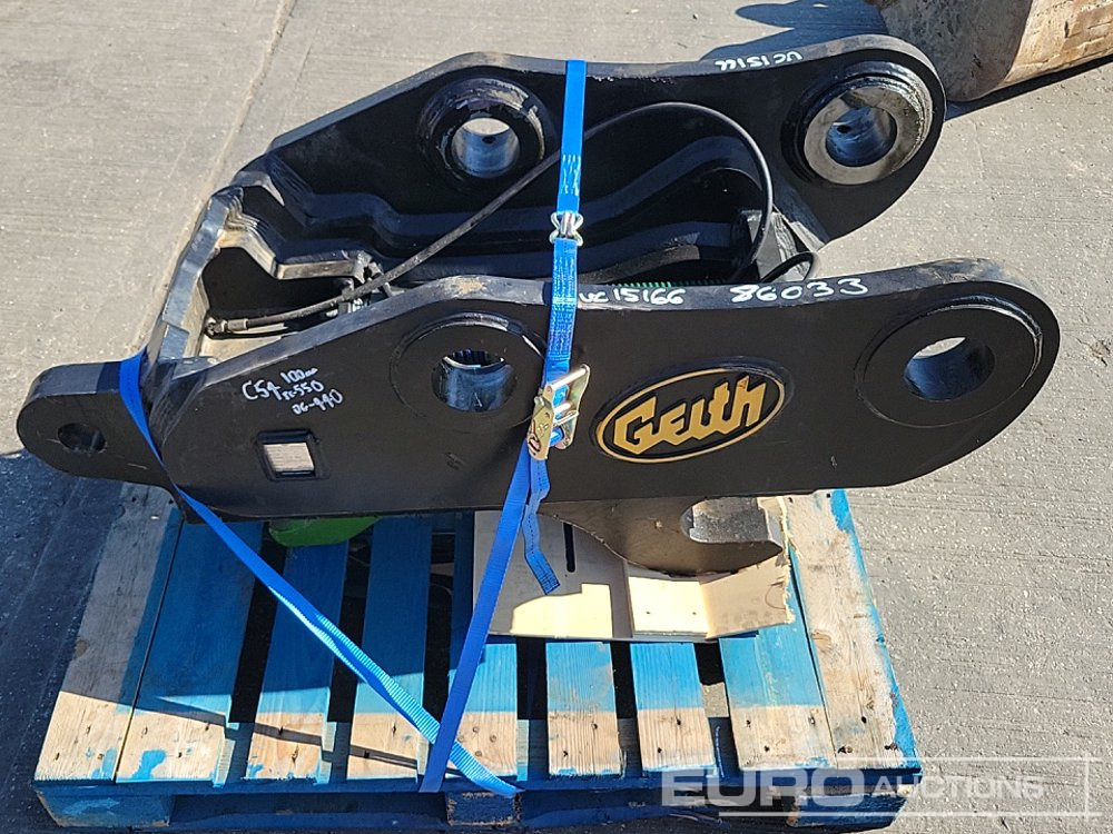 Unused Geith Hydraulic Double Lock QH 100mm Pin to suit 40 Ton Excavator - Rýchloupínacia zariadenia: obrázok 2 Unused Geith Hydraulic Double Lock QH 100mm Pin to suit 40 Ton Excavator - Rýchloupínacia zariadenia: obrázok 2