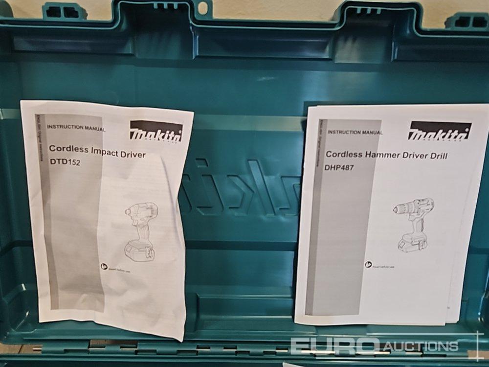 Unused Makita DHP453 18V LXT Combi Dril, Makita DTD152 18V LXT Impact Driver, Battery, Charger, Bit Set - Vybavenie garáže/ Dielne: obrázok 3 Unused Makita DHP453 18V LXT Combi Dril, Makita DTD152 18V LXT Impact Driver, Battery, Charger, Bit Set - Vybavenie garáže/ Dielne: obrázok 3
