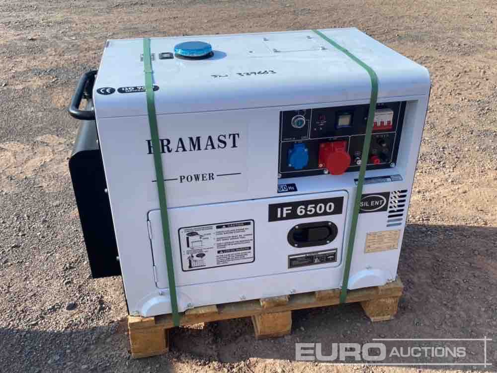 Unused Pramast 2kVA Diesel Generator - Elektrický generátor: obrázok 1 Unused Pramast 2kVA Diesel Generator - Elektrický generátor: obrázok 1