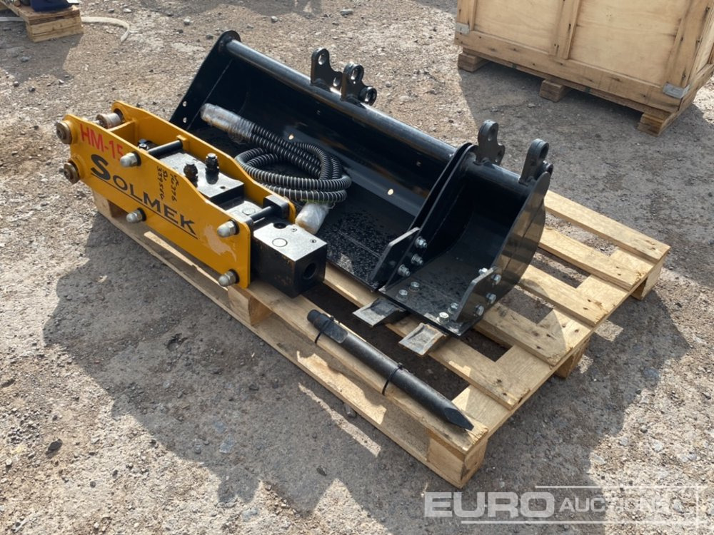 Unused Solmek HM-15 - Hydraulické kladivo: obrázok 3 Unused Solmek HM-15 - Hydraulické kladivo: obrázok 3