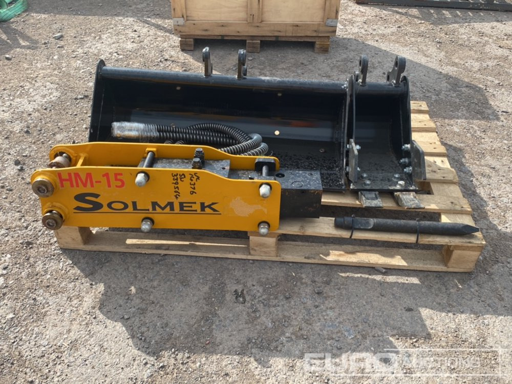 Unused Solmek HM-15 - Hydraulické kladivo: obrázok 2 Unused Solmek HM-15 - Hydraulické kladivo: obrázok 2