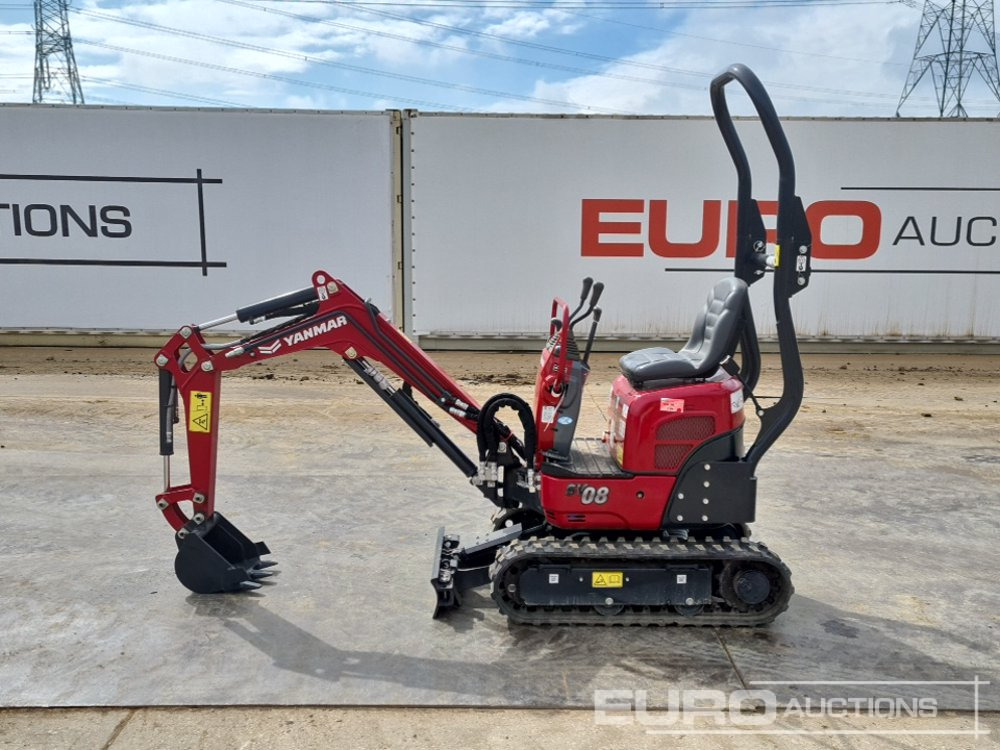 Unused Yanmar SV08-1C - Mini rýpadlo: obrázok 2 Unused Yanmar SV08-1C - Mini rýpadlo: obrázok 2