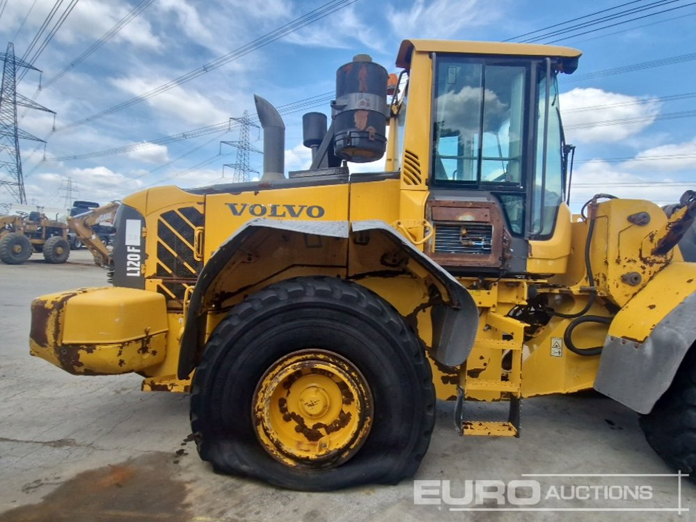 Volvo L120F - Kolesový nakladač: obrázok 5 Volvo L120F - Kolesový nakladač: obrázok 5